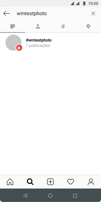 Pressione o hashtag desejado. Pressione o hashtag desejado.