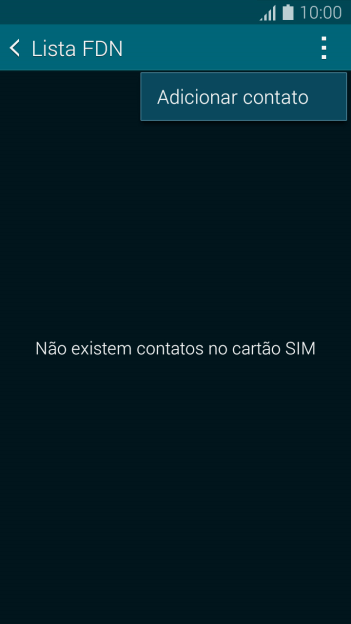 Pressione Adicionar contato. Pressione Adicionar contato.