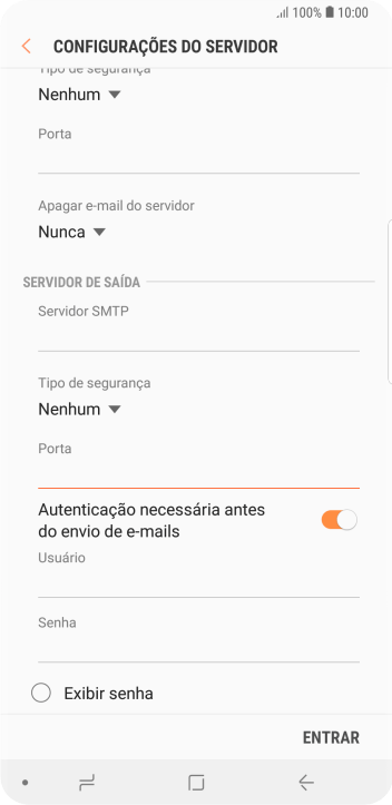 Pressione o indicador ao lado de Pressione o indicador ao lado de