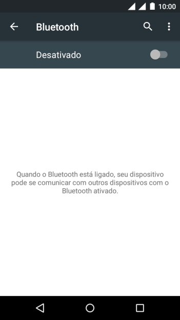 Pressione o indicador ao lado de Pressione o indicador ao lado de