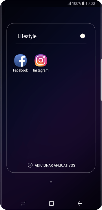 Pressione Instagram. Pressione Instagram.