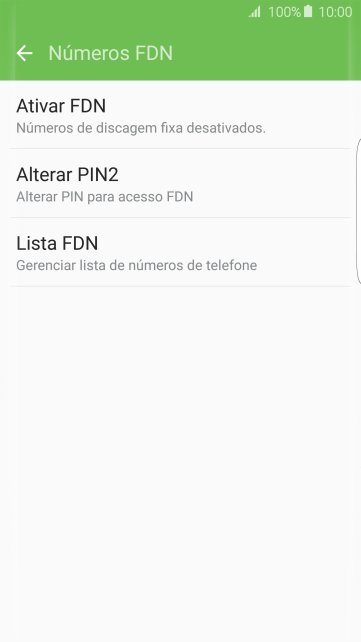 Pressione Lista FDN. Pressione Lista FDN.