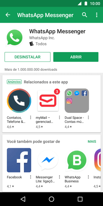 Pressione a tecla de início para finalizar e voltar à tela inicial. Pressione a tecla de início para finalizar e voltar à tela inicial.