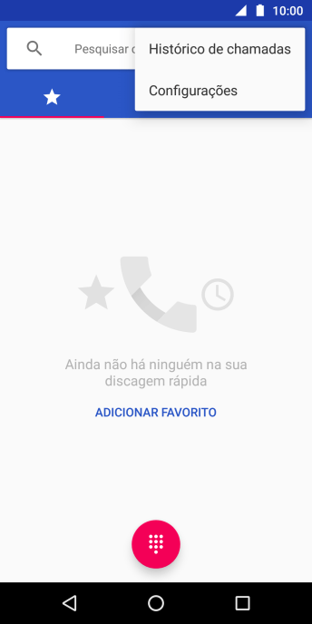 Pressione Configurações. Pressione Configurações.
