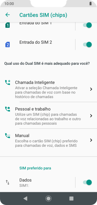 Pressione Dados. Pressione Dados.