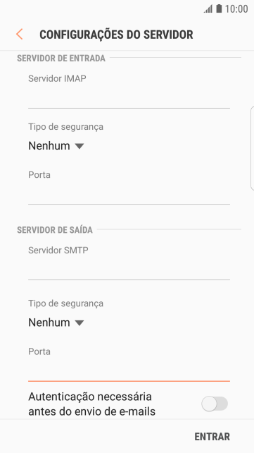 Pressione o indicador ao lado de Pressione o indicador ao lado de