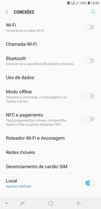 Pressione Roteador Wi-Fi e Ancoragem. Pressione Roteador Wi-Fi e Ancoragem.