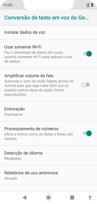 Pressione a tecla de início para finalizar e voltar à tela inicial. Pressione a tecla de início para finalizar e voltar à tela inicial.