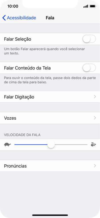 Pressione o indicador ao lado de Pressione o indicador ao lado de