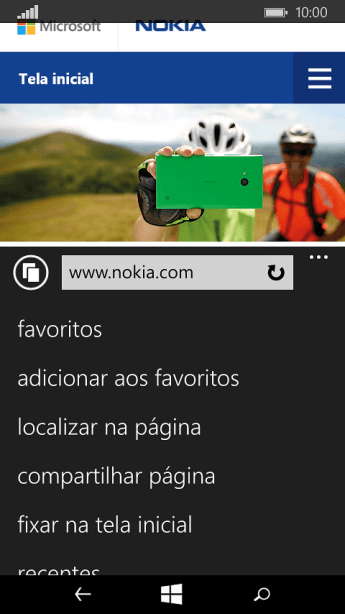 Pressione adicionar aos favoritos. Pressione adicionar aos favoritos.
