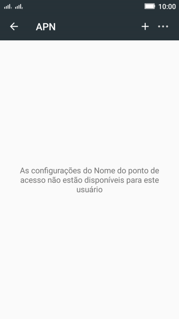 Pressione o ícone de nova conexão de dados. Pressione o ícone de nova conexão de dados.