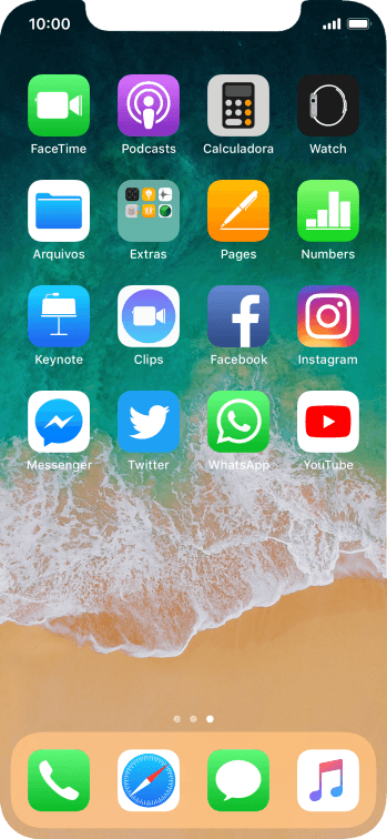 Pressione WhatsApp. Pressione WhatsApp.