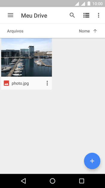 Deslize para a direita a partir do lado esquerdo da tela, e navegue até a pasta desejada. Deslize para a direita a partir do lado esquerdo da tela, e navegue até a pasta desejada.