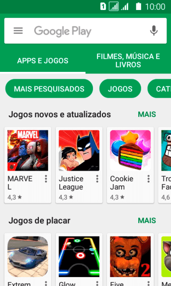 Deslize para a direita a partir do lado esquerdo da tela. Deslize para a direita a partir do lado esquerdo da tela.
