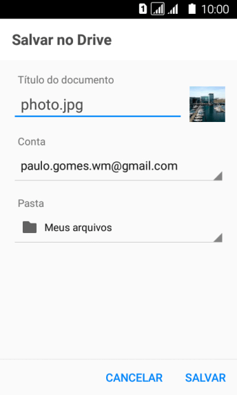 Pressione SALVAR. Pressione SALVAR.