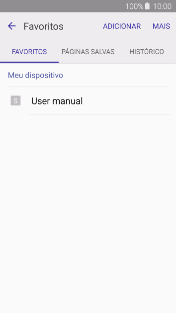 Pressione ADICIONAR. Pressione ADICIONAR.