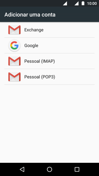 Pressione Pessoal (IMAP). Pressione Pessoal (IMAP).