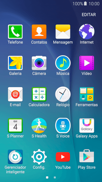 Pressione Play Store. Pressione Play Store.