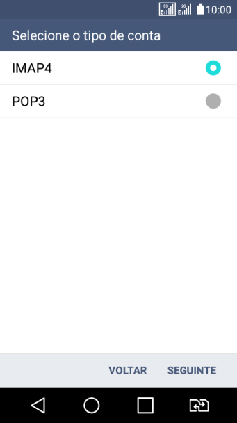 Pressione POP3. Pressione POP3.