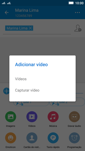 Pressione Vídeos. Pressione Vídeos.