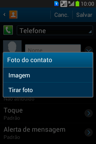 Pressione Imagem, e navegue até a pasta desejada. Pressione Imagem, e navegue até a pasta desejada.