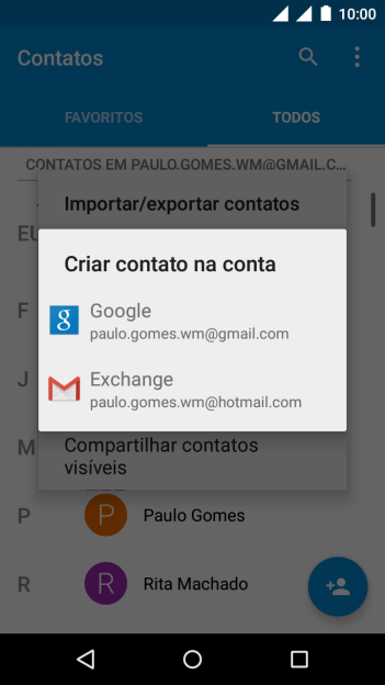 Pressione Google. Pressione Google.