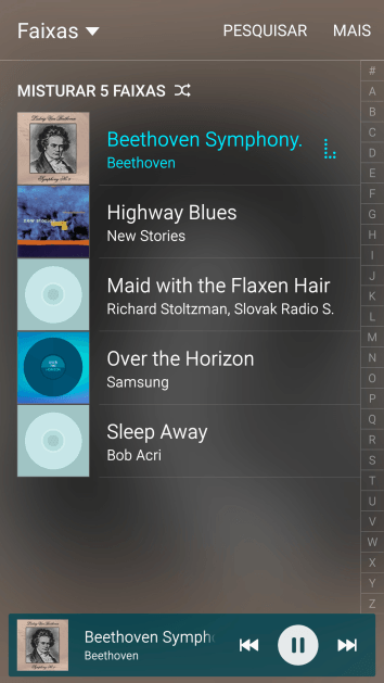 Pressione o título da música. Pressione o título da música.