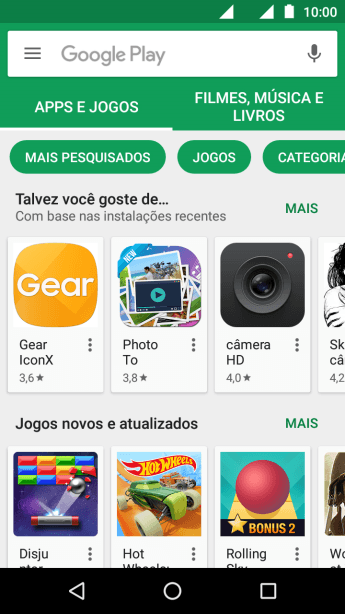 Deslize para a direita a partir do lado esquerdo da tela. Deslize para a direita a partir do lado esquerdo da tela.