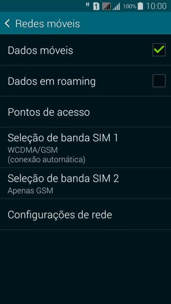 Pressione Pontos de acesso. Pressione Pontos de acesso.