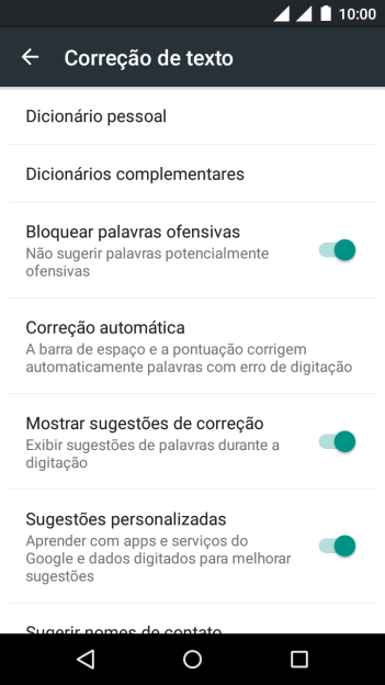 Pressione a tecla de início para voltar à tela inicial. Pressione a tecla de início para voltar à tela inicial.