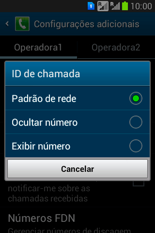 Pressione Ocultar número para desativar a identificação do seu número. Pressione Ocultar número para desativar a identificação do seu número.