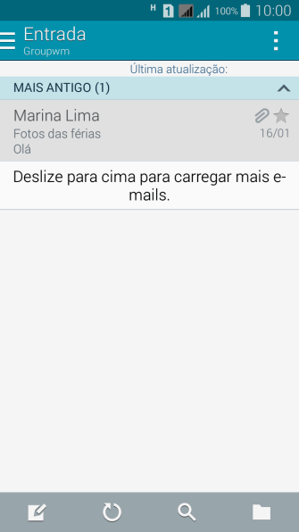 Deslize para a direita a partir do lado esquerdo da tela. Deslize para a direita a partir do lado esquerdo da tela.