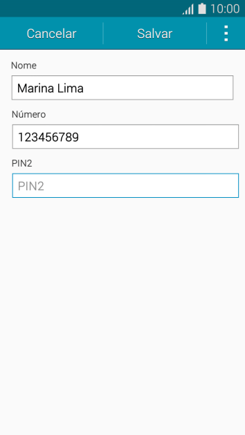 Pressione PIN2. Pressione PIN2.
