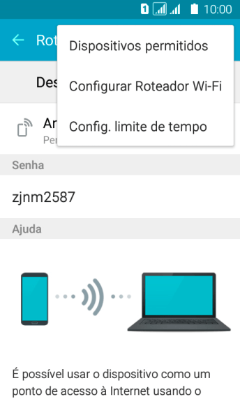 Pressione Configurar Roteador Wi-Fi. Pressione Configurar Roteador Wi-Fi.