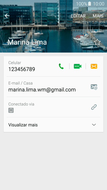 Pressione a tecla de início para finalizar e voltar à tela inicial. Pressione a tecla de início para finalizar e voltar à tela inicial.