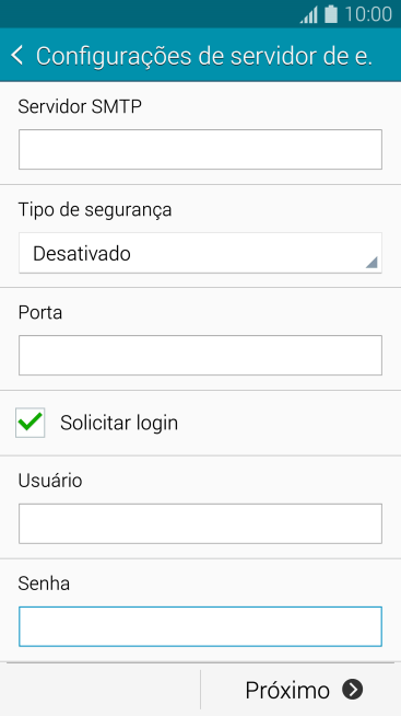 Pressione Próximo. Pressione Próximo.