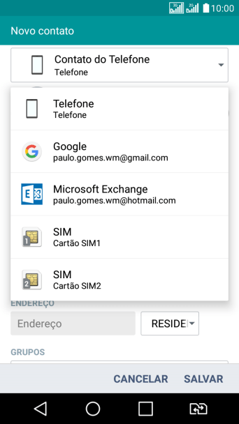 Pressione Telefone. Pressione Telefone.