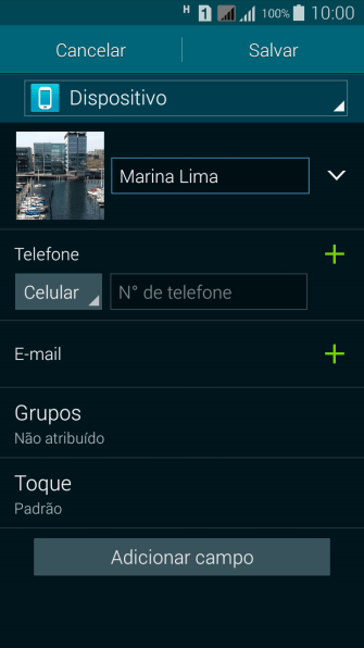 Pressione Nº de telefone, e digite o número de telefone. Pressione Nº de telefone, e digite o número de telefone.