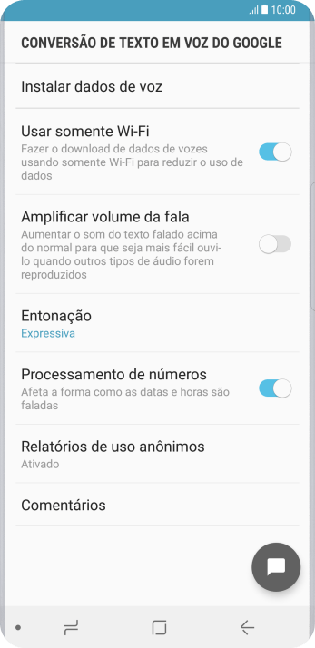 Pressione a tecla de início para finalizar e voltar à tela inicial. Pressione a tecla de início para finalizar e voltar à tela inicial.