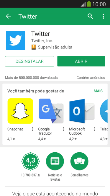Pressione a tecla de início para finalizar e voltar à tela inicial. Pressione a tecla de início para finalizar e voltar à tela inicial.