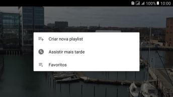 Pressione a lista de reprodução desejada. Pressione a lista de reprodução desejada.