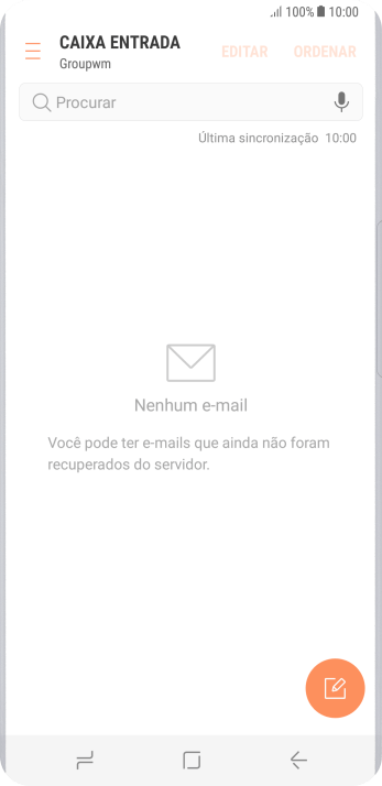 Deslize para a direita a partir do lado esquerdo da tela. Deslize para a direita a partir do lado esquerdo da tela.