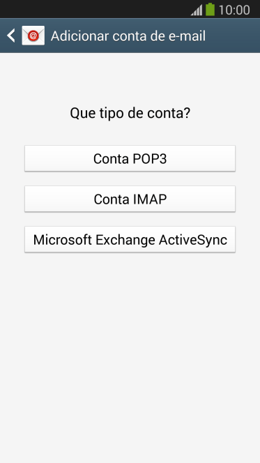 Pressione Conta IMAP. Pressione Conta IMAP.
