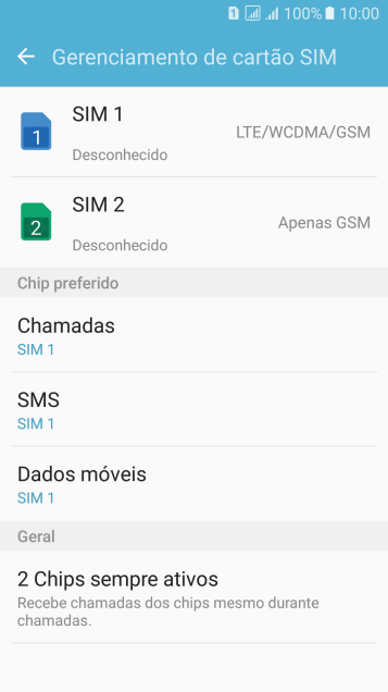 Pressione o chip desejado. Pressione o chip desejado.