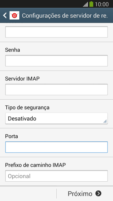 Pressione Próximo. Pressione Próximo.