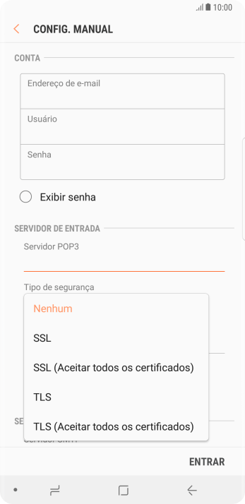 Pressione Nenhum para desativar a função. Pressione Nenhum para desativar a função.
