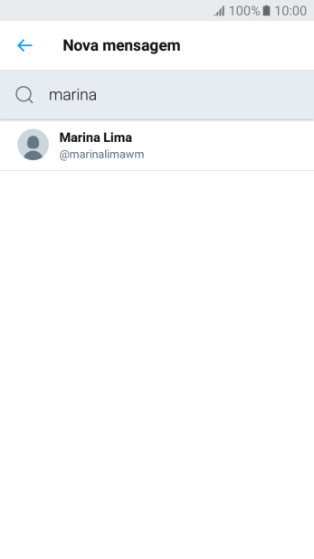 Pressione o contato desejado. Pressione o contato desejado.