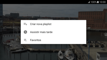Pressione a lista de reprodução desejada. Pressione a lista de reprodução desejada.