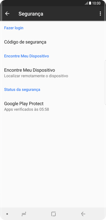 Pressione Encontre Meu Dispositivo. Pressione Encontre Meu Dispositivo.