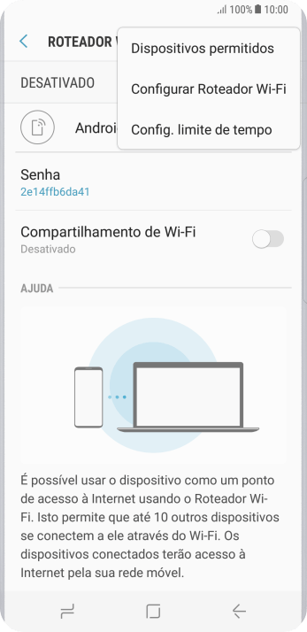 Pressione Configurar Roteador Wi-Fi. Pressione Configurar Roteador Wi-Fi.
